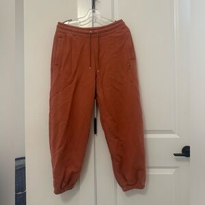 Jordan Sweatpants size medium peach/pink colored